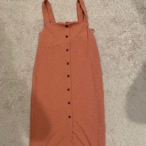 Zara cotton midi dress
